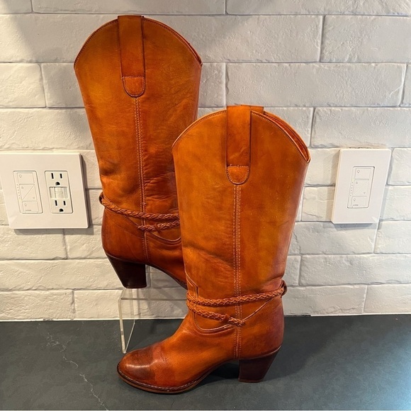 Vintage Nobil’s sz 6 leather cowgirl boots - Picture 3 of 10